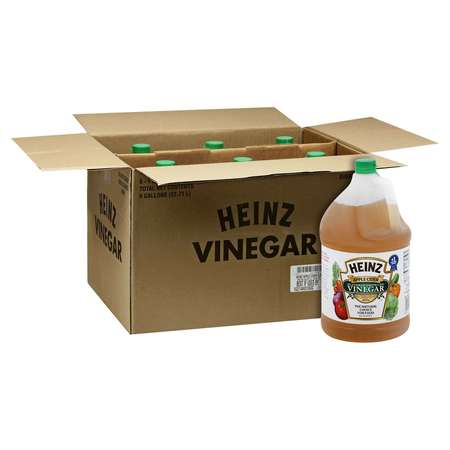 HEINZ Heinz Apple Cider Flavor Plastic Vinegar 1 gal. Jug, PK6 10013000007624